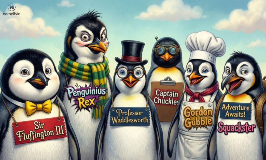 creative-funny-names-for-penguins
