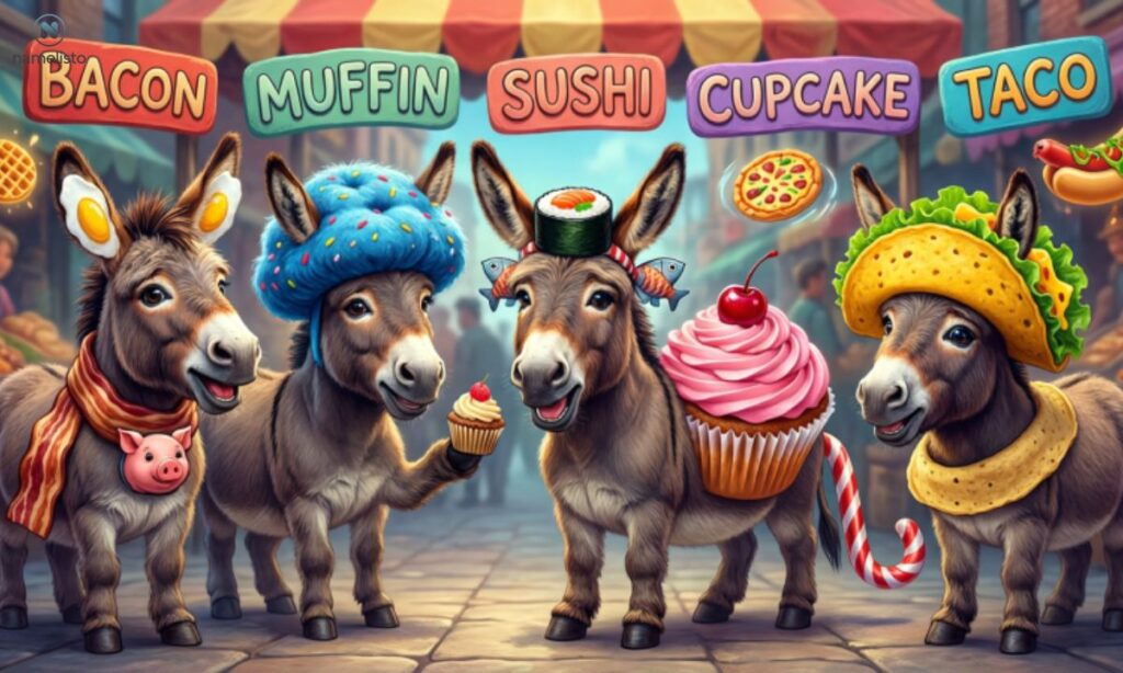 food-themed-funny-donkey-names