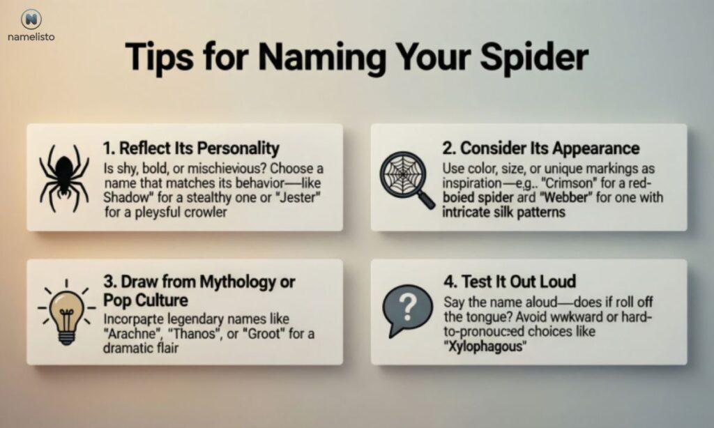 tips-for-naming-your-spider