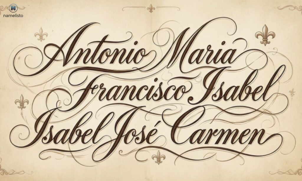 traditional-spanish-middle-names